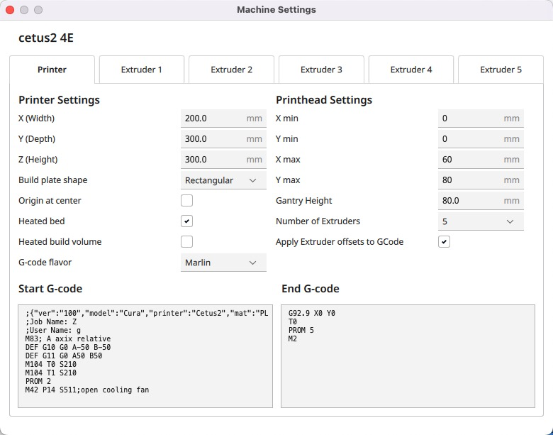 Cura 4.1, does not execute extruder end gcode at end of print